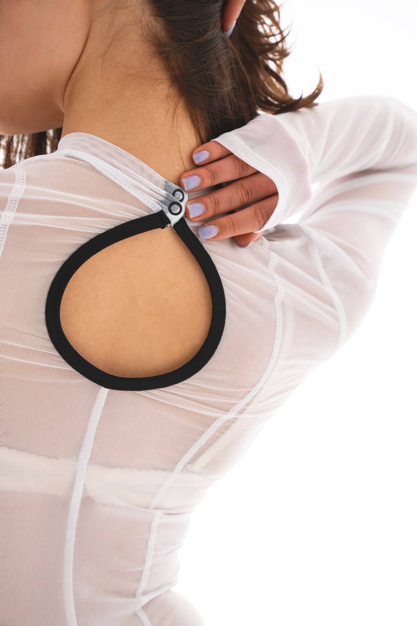 Укороченный комбинезон White Goddess — изображение 4