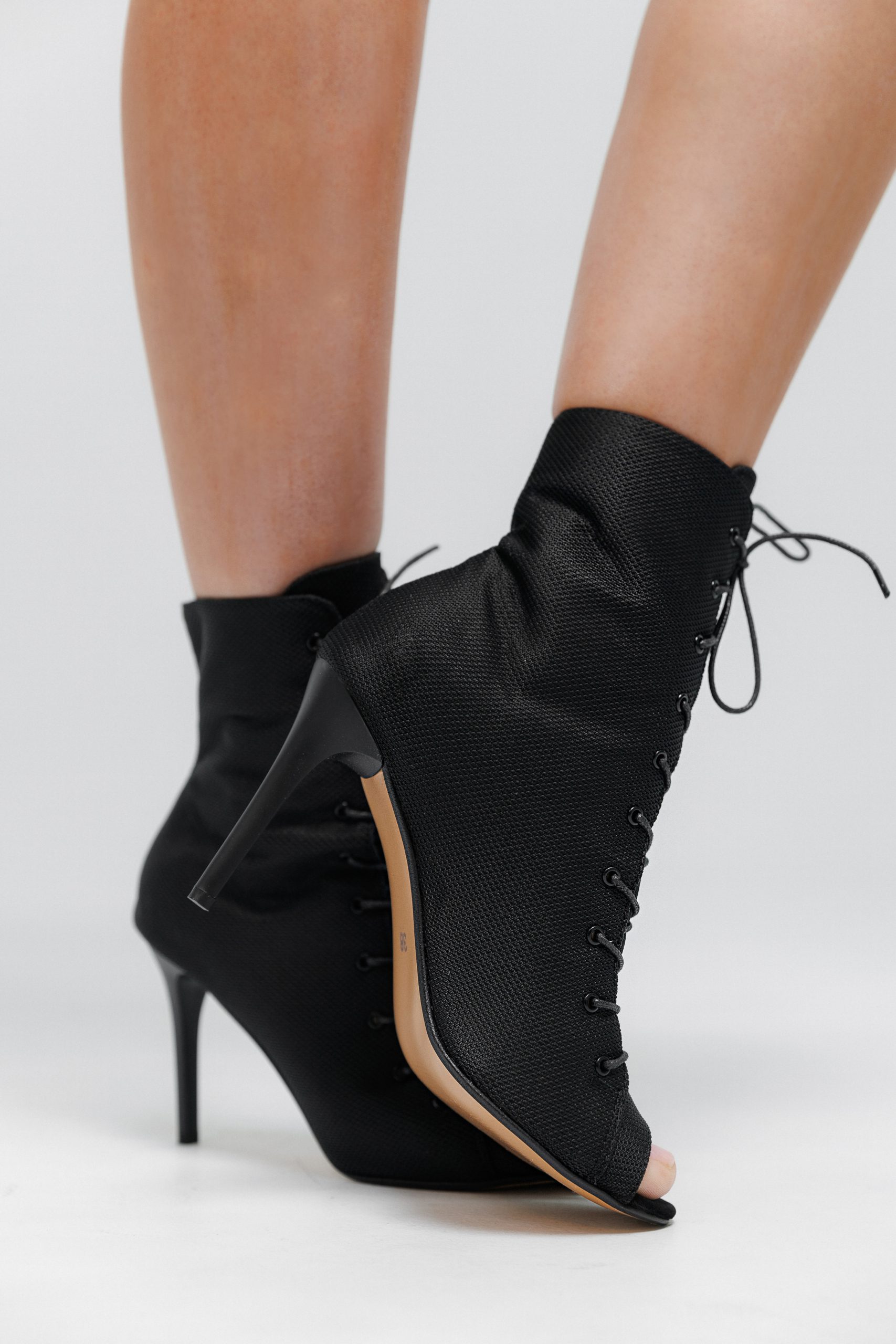 Black COMFORT High Heels Stretch