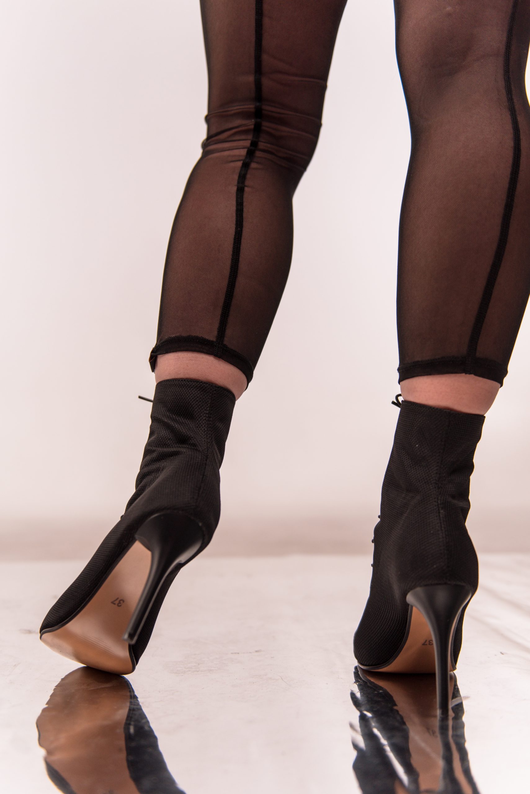 Black COMFORT High Heels Stretch - Image 5